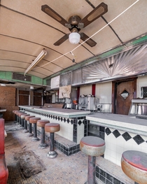 Abandoned Streetcar Diner found in a small town in Pennsylvania