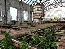 Abandoned sugar factory in Italy