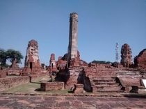 Abandoned Temple Ruins in Thailand Ayutthaya