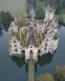 Abandoned th century chateau located in France