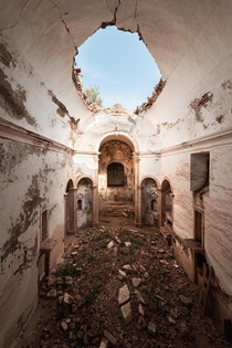Abandoned th-century Portuguese monastery 
