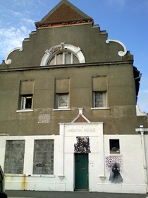 Abandoned th Century Turkish Bath House in Hove East Sussex Picture taken in  Bought by Dave Gilmour of Pink Floyd in  to restore Demolished in  as beyond repair