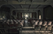 Abandoned theater in Europe photo by Inertia