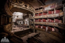 Abandoned Theater in Europe Photographed By Natalia Sobaska