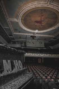 Abandoned theater opened 