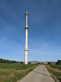 Abandoned tower somewhere in Belgium