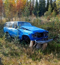 Abandoned Toyota Land Cruiser HJ