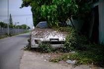 Abandoned Toyota Supra in japan