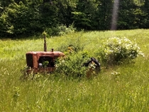 Abandoned tractor in WV