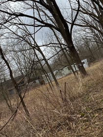 Abandoned trailer house down my road no one has been there as long as Ive lived here The only story around is the previous owner was arrested on child abuse charges in the nineties and there is just coyotes living there should I get closer soon West Mi