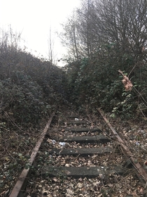 Abandoned train line liverpool uk