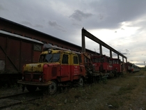 Abandoned trains in Finland 