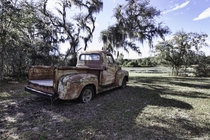 Abandoned truck in rural central Florida