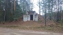 Abandoned underground bunker in the forests of Meschera Russia