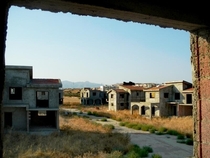 Abandoned unfinished apartments Cyprus