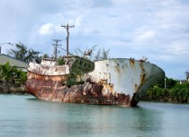 Abandoned vessel Saipan MP 