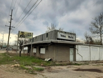 Abandoned video store Used to rent VHS tapes all the time here Located in Warsaw Indiana