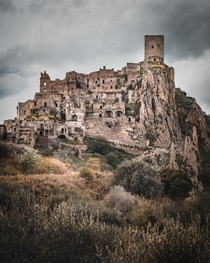 Abandoned village in southern Italy 