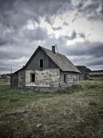 Abandoned village Teriberka Murmansk Russia