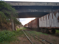 Abandoned wagons Bauru Brasil