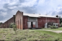 Abandoned warehouse in plain sight from a major highway in Florida