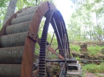 Abandoned Water Wheel near Gaffney SC 