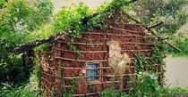 abandoned year old mud house nhills kenya