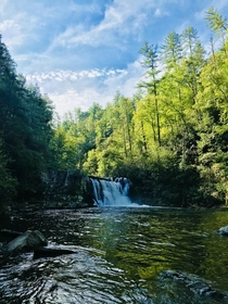 Abrams Falls Smoky Mountain National Park Tennessee USA OC 