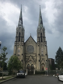 Accidentally came across the church from Dogma a few weeks ago St Peter and Paul Catholic Church in Pittsburgh PA