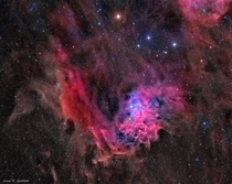 AE Auriga and the Flaming Star Nebula IC CreditTWAN