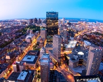 Aerial view of Boston  by Marcio Silva