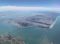 Aerial view of San Francisco 