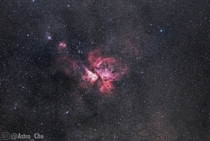 After nights of imaging  individual images and h of editing my image of Carina is finally done