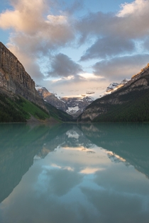 After years and years I finally was able to visit and wake up early and create this shot of Lake Louise Alberta Canada  peregrine_productions