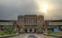 Airport terminal designed to resemble a Mughal Fortress - Lahore Pakistan  By Zeeshan Gondal  x-post rExplorePakistan
