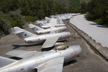 Albanian MiGs Kuov Air Base 