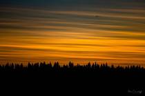 Alberta sunset July th 