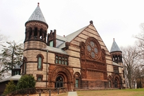 Alexander Hall Princeton University by William Appleton Potter in Richardson Romanesque x