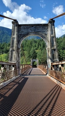 Alexandra Bridge - north of Hope BC in the Fraser Canyon south of Hells Gate This was a part of the  hwy until 