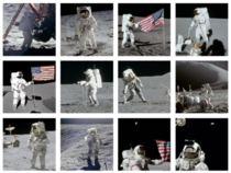 All  Apollo Astronauts who walked on the moon between July  and December 