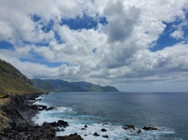 Along the coastline of Oahu OC 