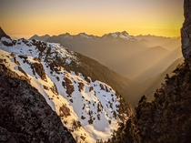Alpine sunset - Vancouver Island British Columbia Canada