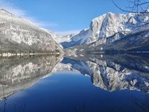 Altaussee lake in Austria 