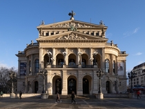 Alte Oper Frankfurt Germany opera house building from  