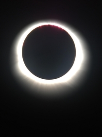 Amateur telescope picture of the  eclipse
