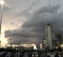 Amazing cloud over japan 