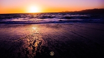 Amazing Golden Sunset Halfmoon Bay x