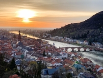 Amazing landscapes taken in Heidelberg Germany