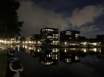 Amsterdam at night 