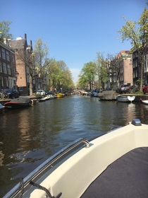 Amsterdam from the water